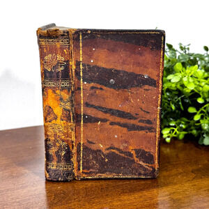 Antique 1827 Roderick Random Tobias Smollett Vol II J Harding Philadelphia
